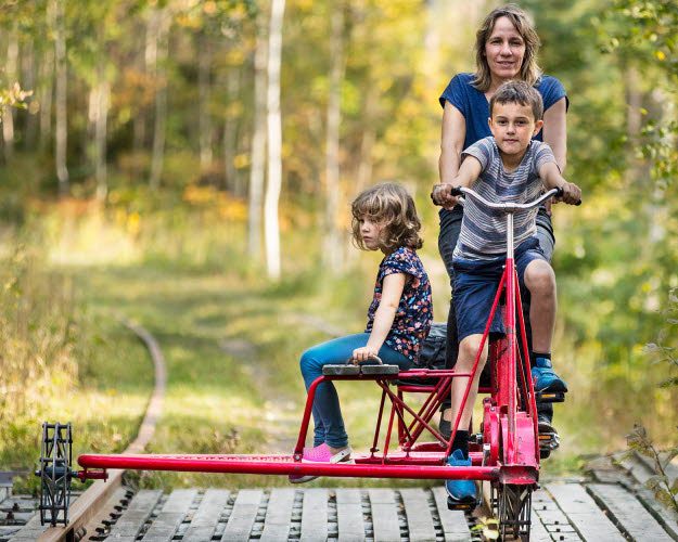 rail bikes